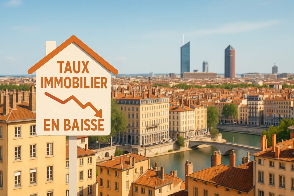 Les taux immobilier en juillet 2025 : le moment de respirer (enfin) à Lyon ?