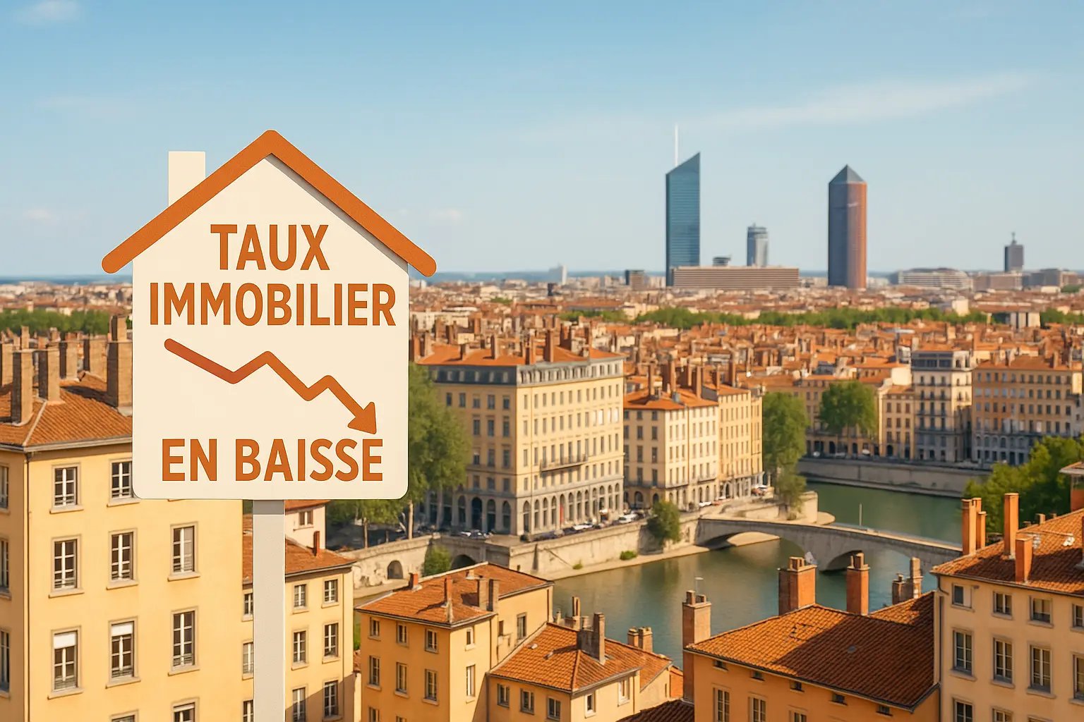 Les taux immobilier en juillet 2025 : le moment de respirer (enfin) à Lyon ?