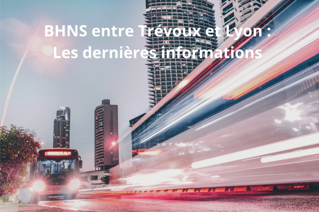 BHNS entre Trévoux et Lyon