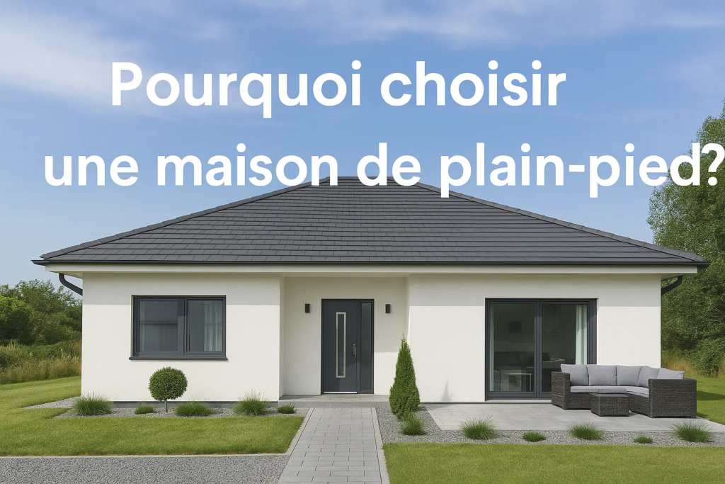 Pourquoi choisir une maison de plain-pied ?