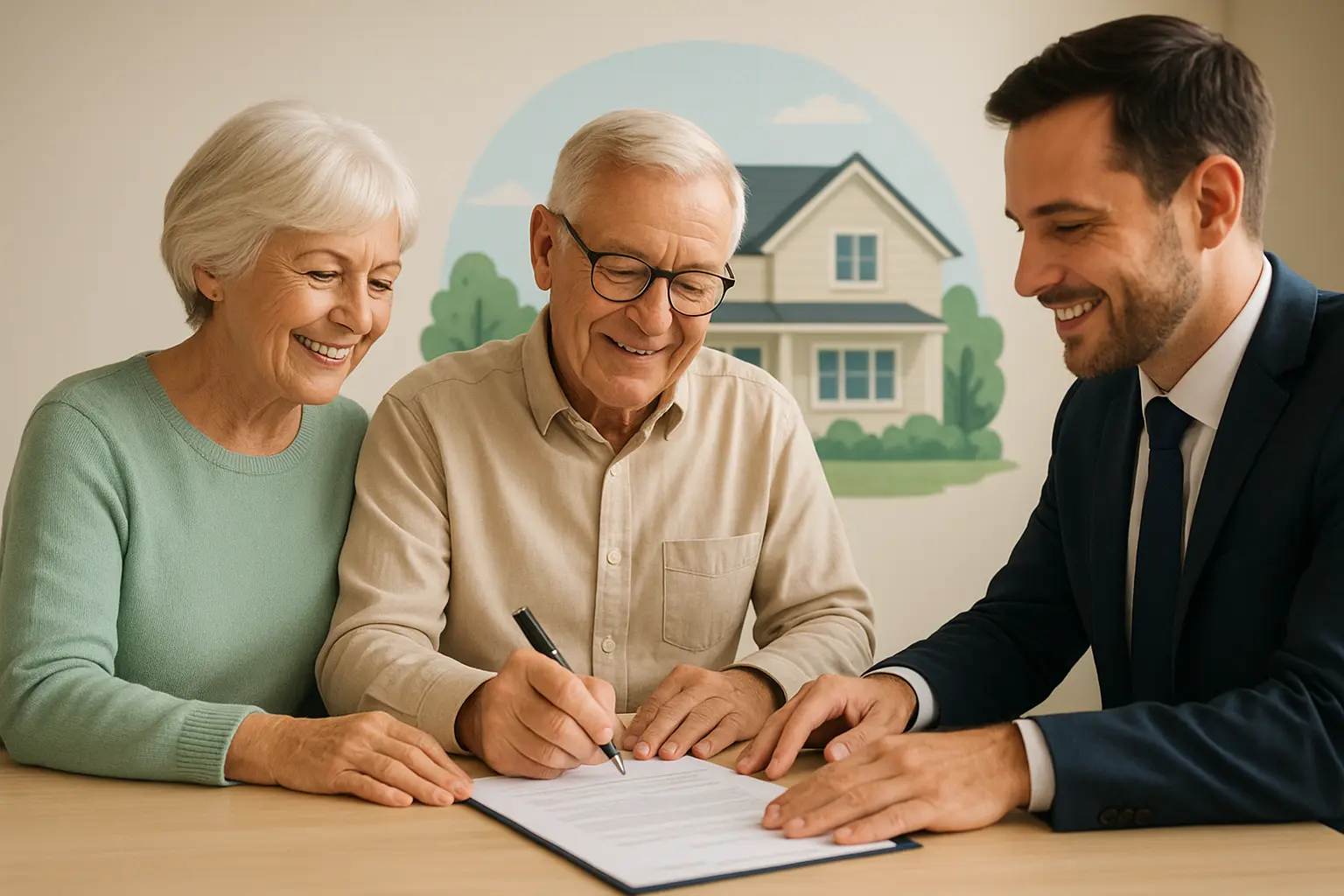 Donation immobilière après 60 ans : comment faire ?
